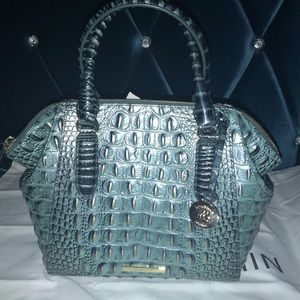 🏴‍☠️Brahmin mini-Camilla &Annmarie wallet/wristlet "Obsidian"